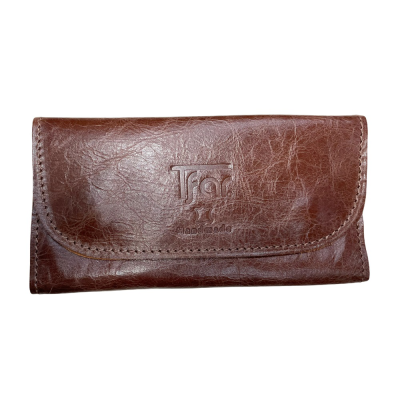 Καπνοθήκη Tfar Δερμάτινη Καφέ (TF-Leather1-brown02)